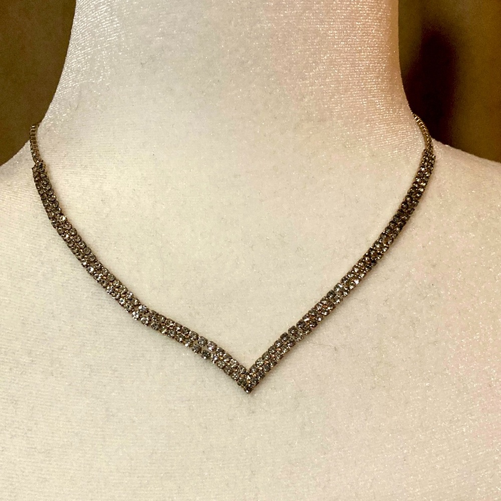Rhinestone necklace